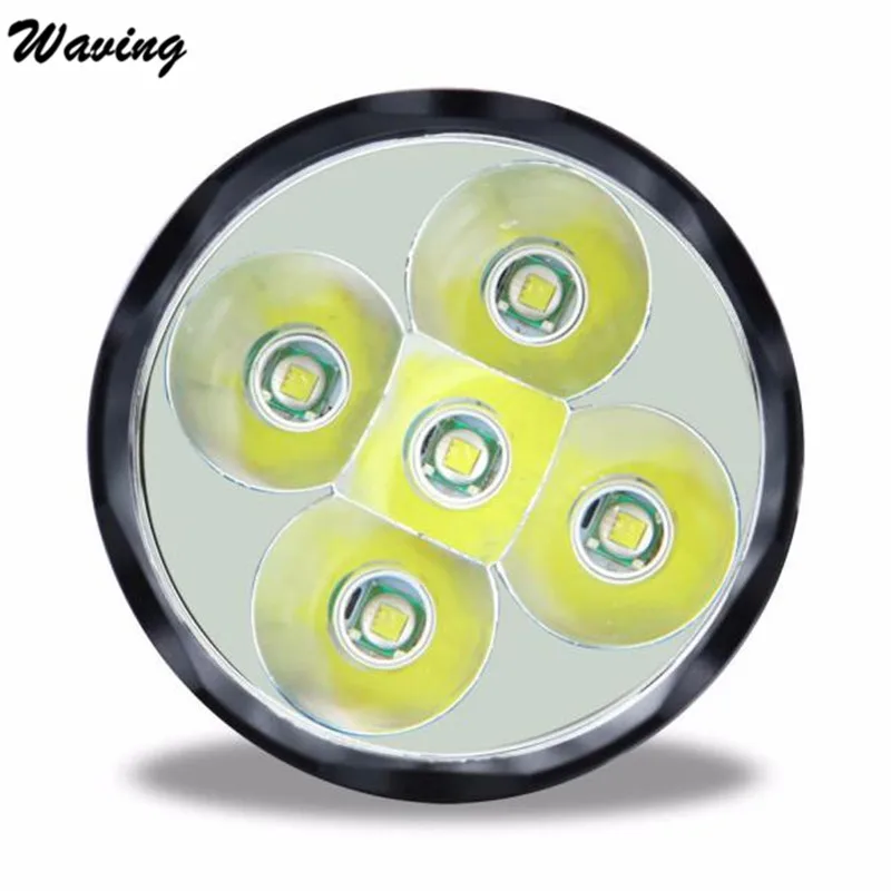 Передняя фара для велосипедного велосипеда тактический фонарь 5 x XML T6