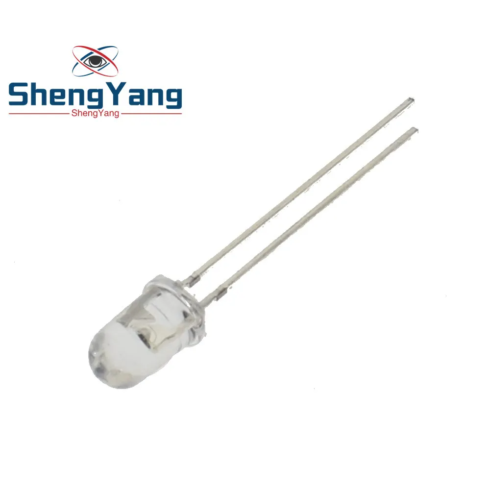 ShengYang 5 мм 940nm светодиоды инфракрасный излучатель и ИК приемник диод 10 пар диоды 301A - Цвет: 10pcs Emitter Diode