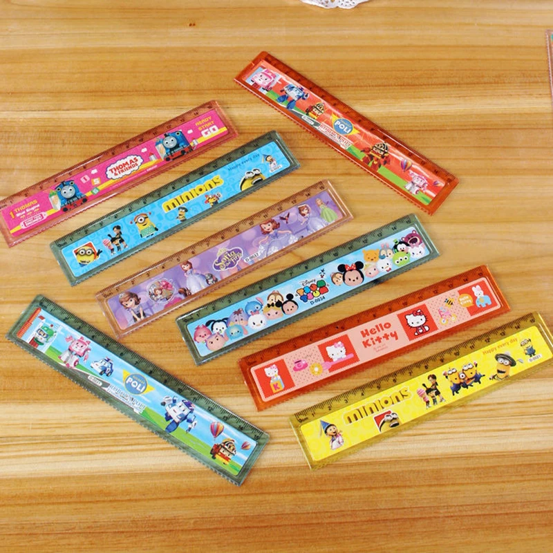 6 шт. в партии Обучающие Канцтовары разные Мультяшные прозрачные пластиковые