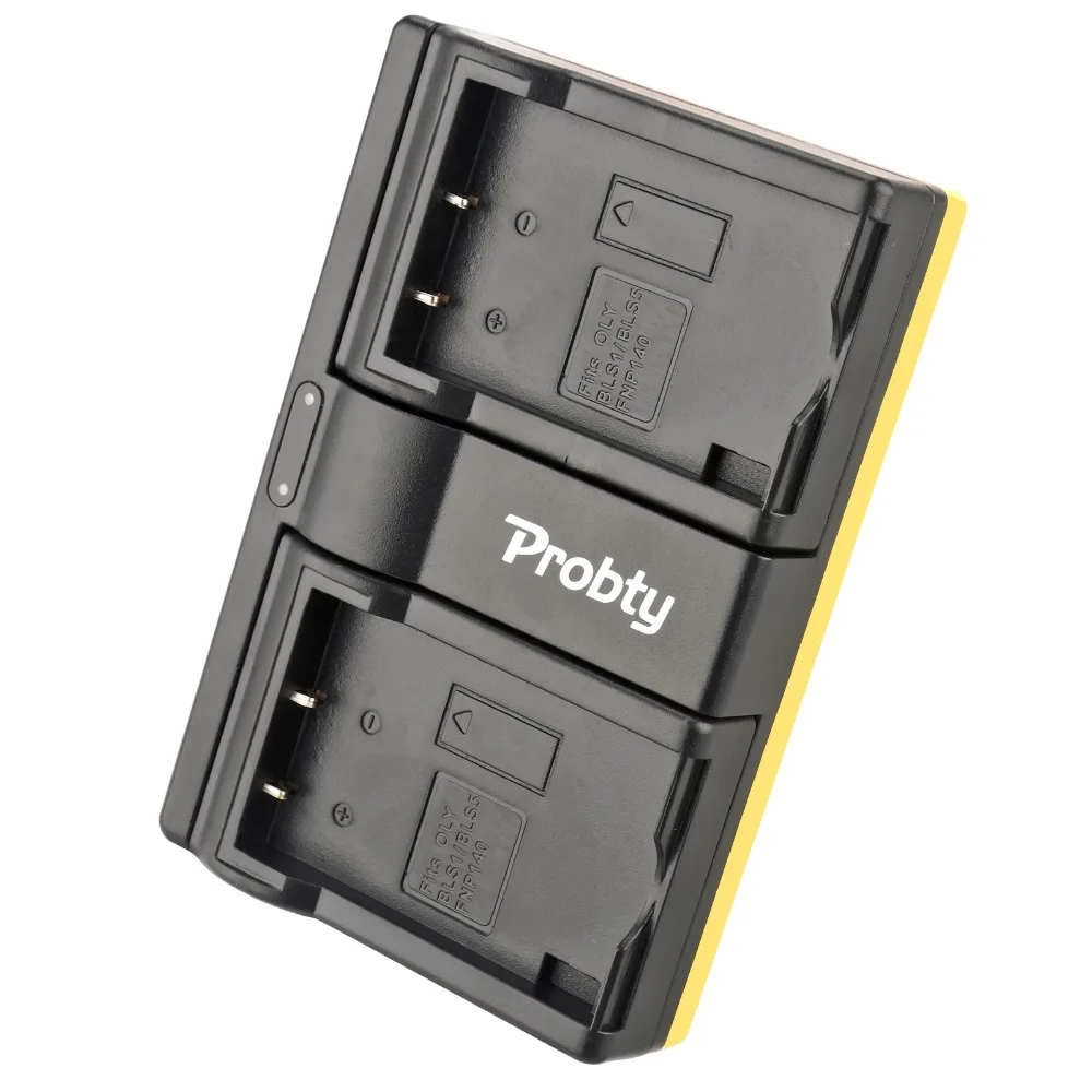 Probty PS-BLS1 PSBLS1 USB Dual Зарядное устройство для цифровой камеры Olympus EVOLT E-410 E-420 E-620 E600 E620