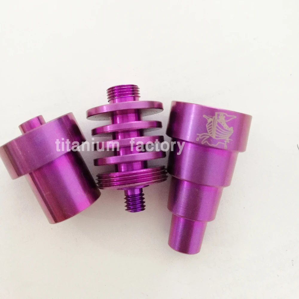 

colorfull Titanium nail GR2 Titanium Nail Carb Cap for theme gift fit 16mm or 20mm Heating coil