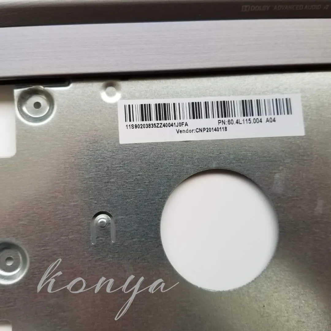 Новая оригинальная подставка для рук Lenovo IdeaPad S410P с сенсорной панелью верхний