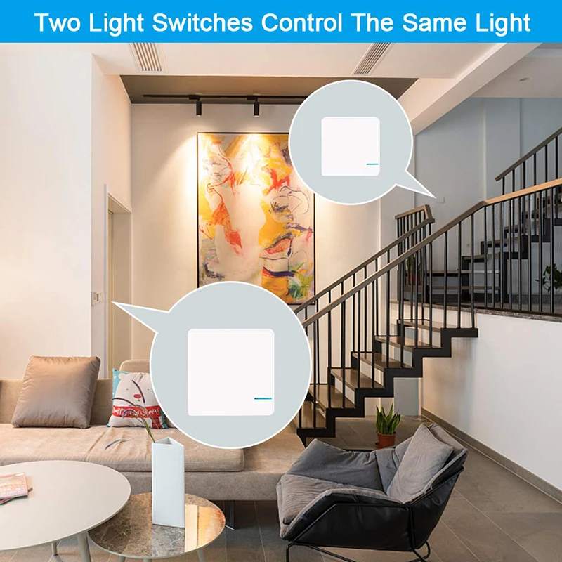 Беспроводной Wi Fi умный переключатель с RF 433 пульт дистанционного управления