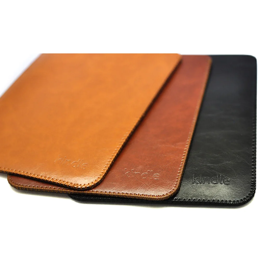 SILVER LINK PU Faux Leather Sleeve Pouch Bag For Amazon Kindle 7/8 Paperwhite 1/2/3 Case E-Reader Protector Cover Tablets Skin | Компьютеры