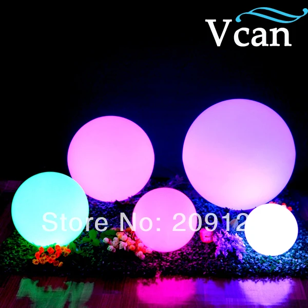 Waterproof Remote Control LED Decoration Sphere ball to outdoor as furniture VC-B500