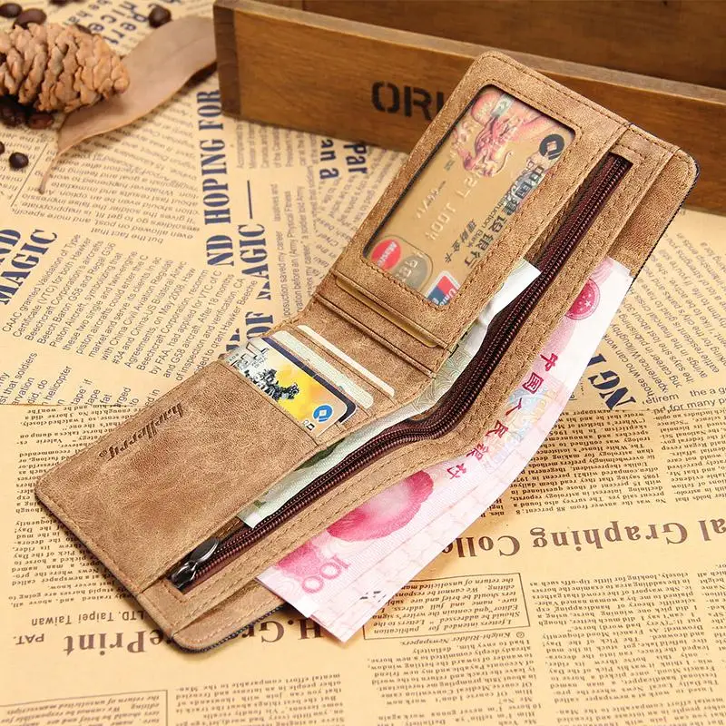 2021 портфель Для мужчин кожаные кошельки известного бренда класса люкс мужские