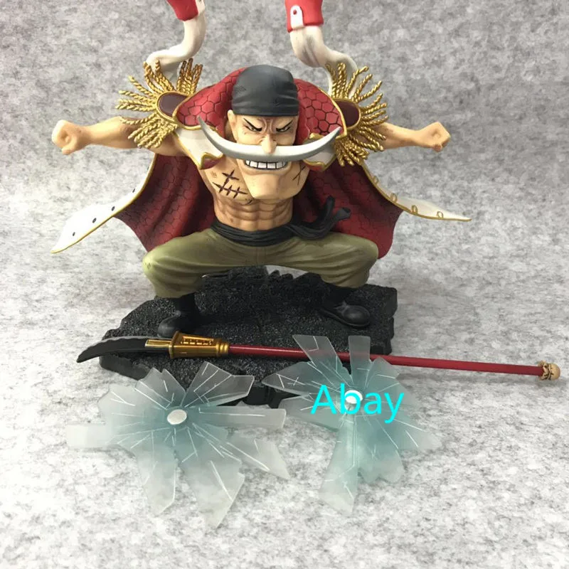 8&quot One Piece White beard Edward Newgate Four Emperors Whitebeard Pirates The GK Statue Small Gift PVC Action Figure Toy BOX J260 | Игрушки