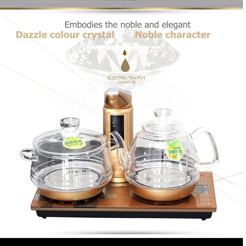 KAMJOVE Интеллектуальная электрическая нагревательная плита стеклянный