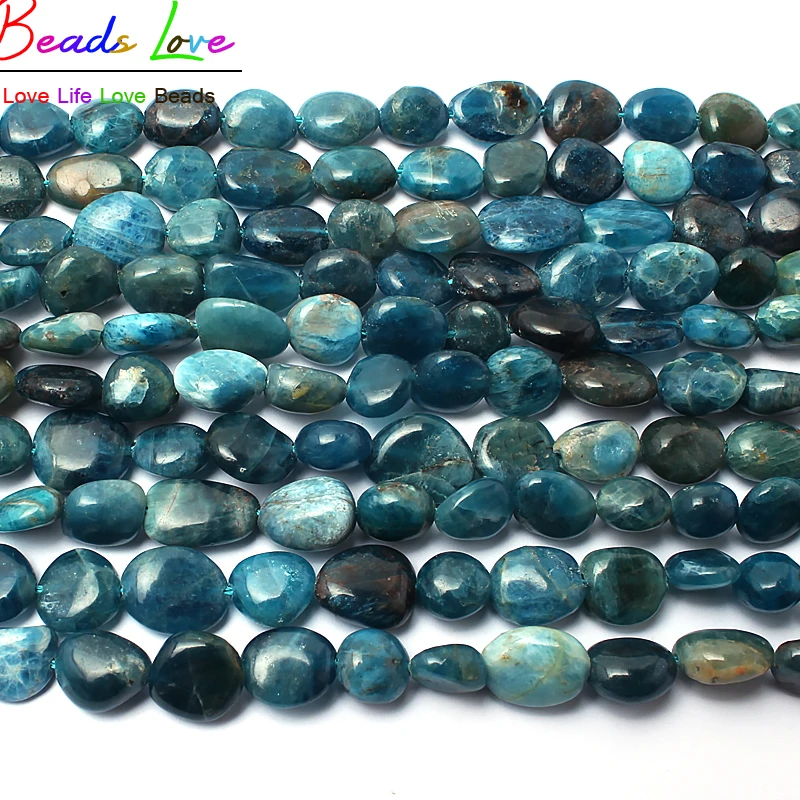 Бусины Из Натурального голубого камня 8 10 мм|apatite beads|stone beadsbeads for jewelry making |
