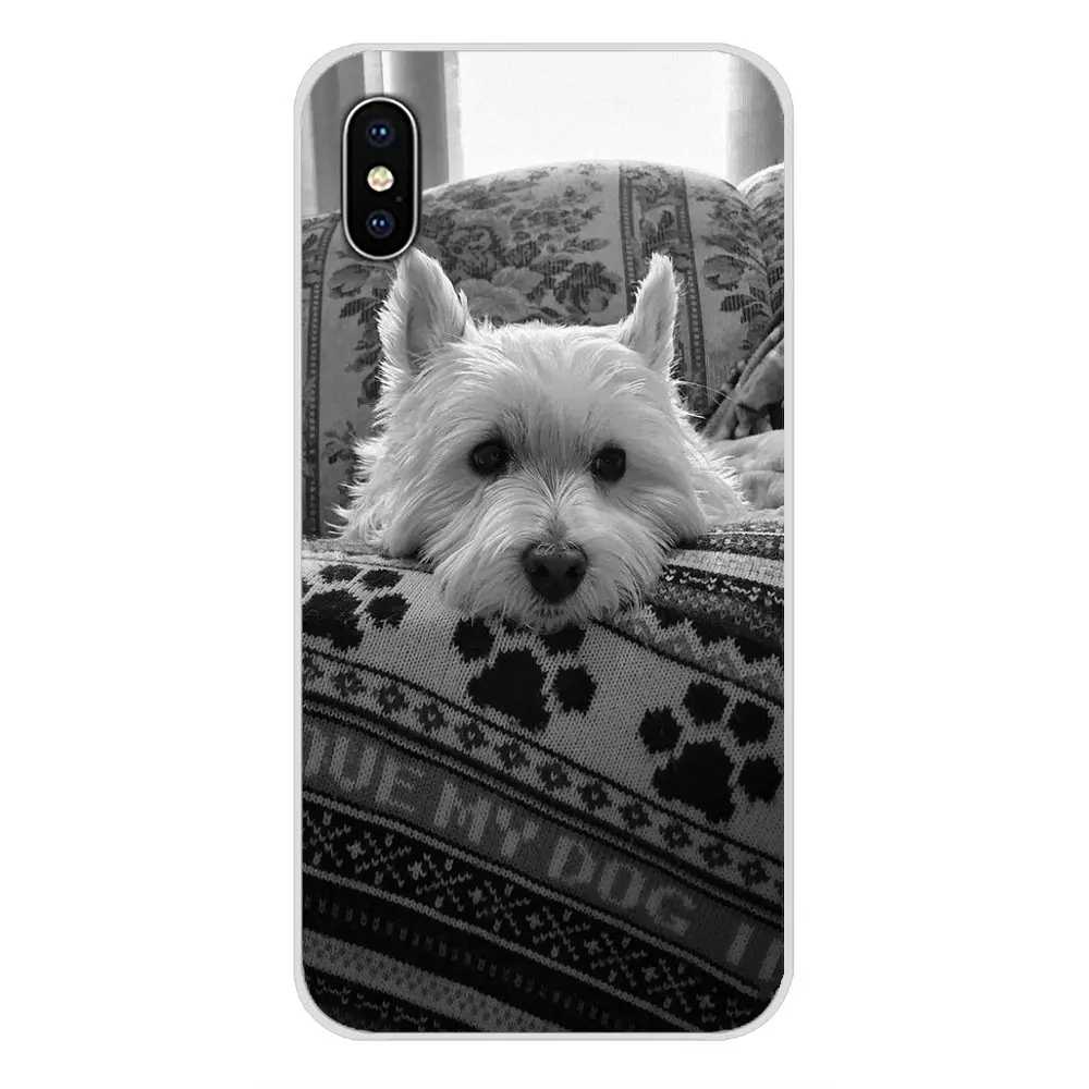 Чехлы для мобильных телефонов West Highland White Terrier Dog Scotland Samsung Galaxy S4 S5 MINI S6 S7 edge S8 S9 S10 Plus