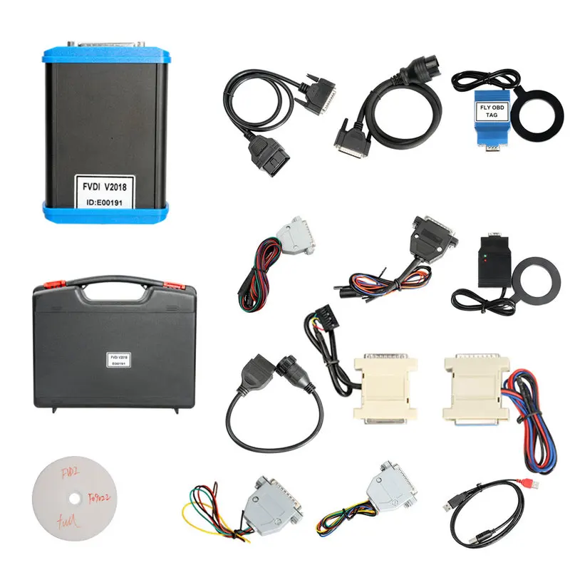 SVCI 2018 OBD2 ключ программист FVCI функция VVDI2 V2015 V2014 FVDI J2534 без ограничений Fvdi abrites commander