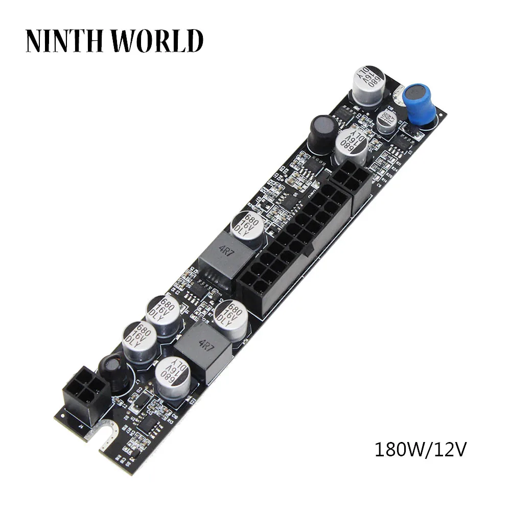 DC ATX PSU 12 В 180 Вт Пико выключатель БП 24pin MINI ITX постоянного тока до PC Питание ПК