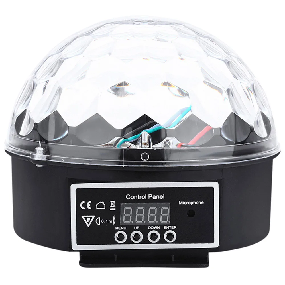 DMX512 MAGIC BALL DMX512 RGB Премиум Звуковое управление сценический светильник светодиодный 27 Вт 9 светодиодный S RGB Магическая хрустальная лампа-шар Диско светильник лазерный Свадебный домашний вечерние Ласе - Цвет: DMX512 MAGIC BALL