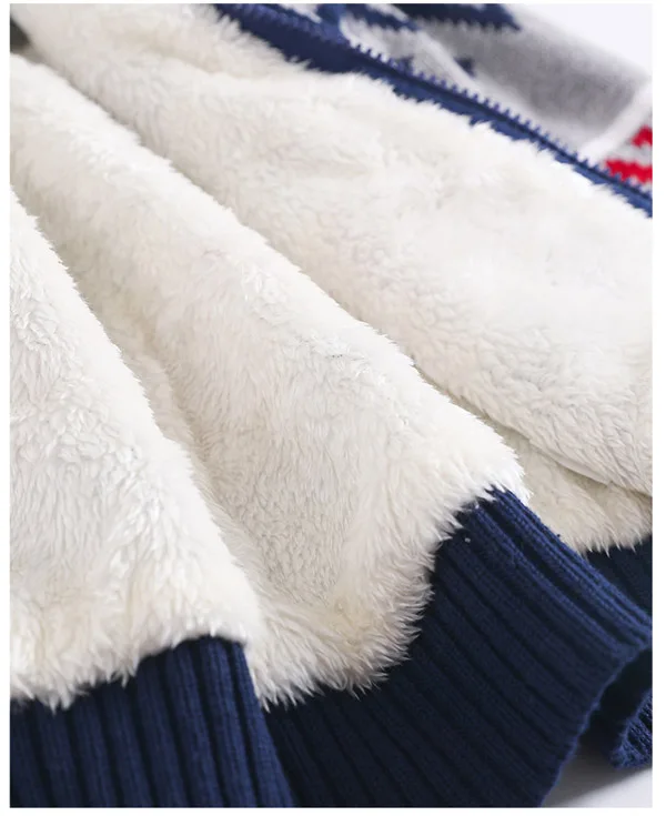 Корейский свитер для мальчиков кардиган плотное пальто |