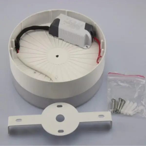 Поверхностный монтаж smd акриловая светодиодсветильник панель circline квадратное