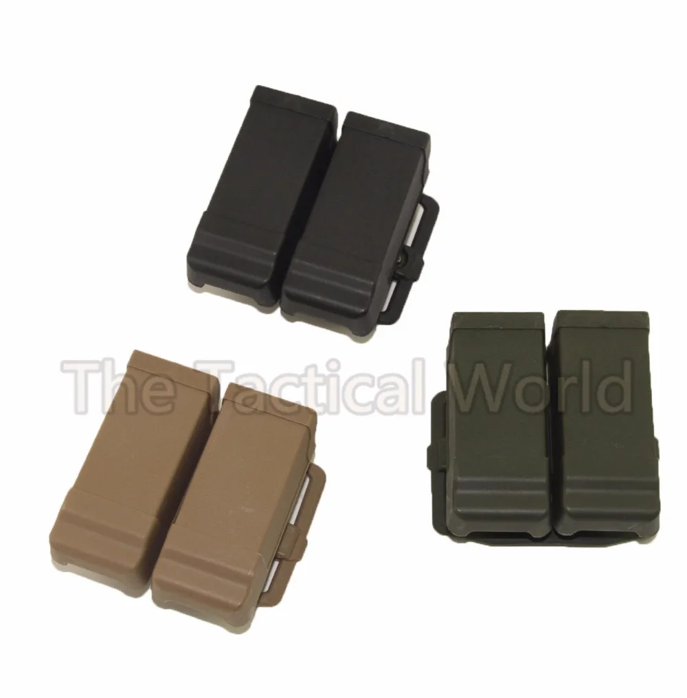 Охотничий Тактический GL M9 USP P226 CQC тактический страйкбол CQC двойной 2 Журнал Pouchs Перевозчик Для 9 мм до. 45 калибра пистолет аксессуары