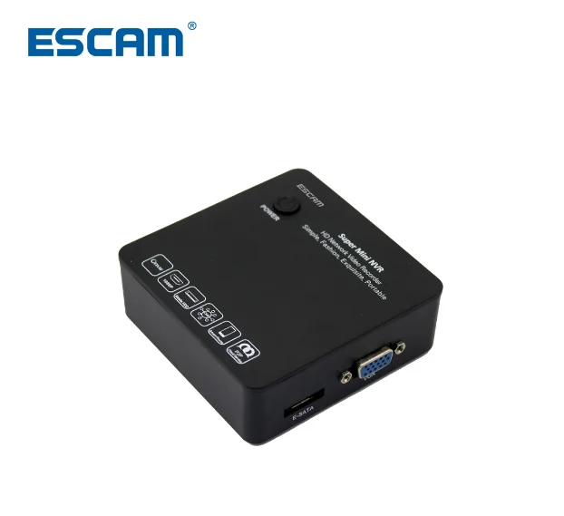 Escam K108 мини NVR Onvif 8 каналов 1080 p/960 p/720 p портативный сетевой видеорегистратор Поддержка Onvif для ip-камер
