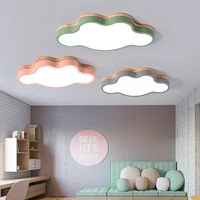 nordic design modern wood led ceiling light lamp fixture for living room kitchen kids room bedroom loft decor babies room