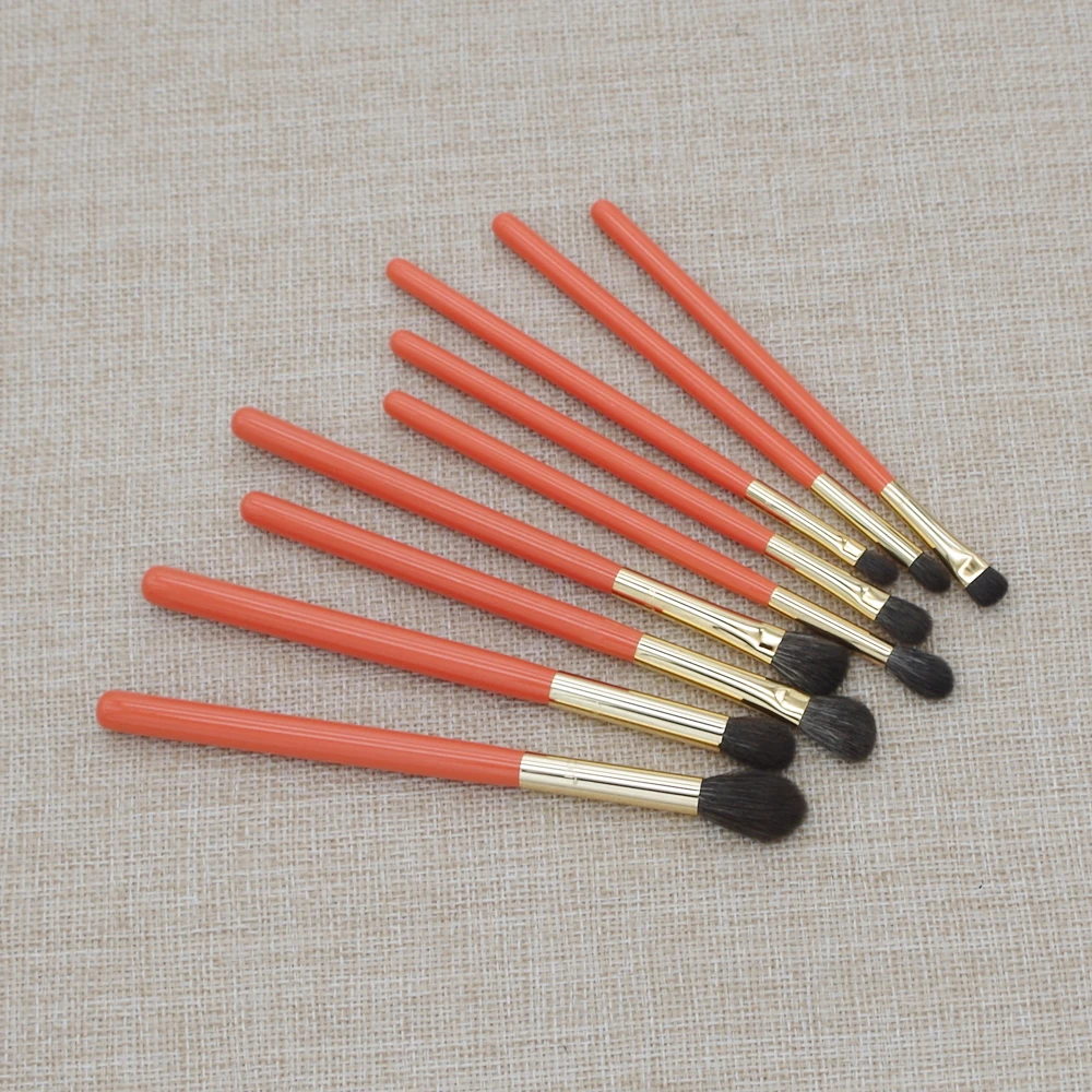 Набор профессиональных кистей для макияжа ручной работы Мягкие кисти с