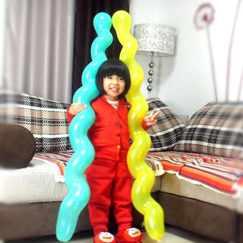 Высокое качество 10 шт./компл. гелиевые спиральные надувные шарики латексные