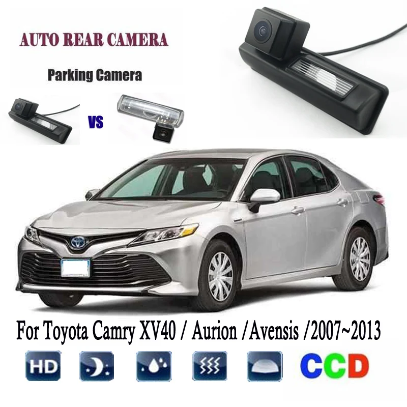 

Reversing camera For Toyota Camry XV40 / Aurion /Avensis /2007~2013/2008 2011 2012/CCD/Night Vision license plate camera