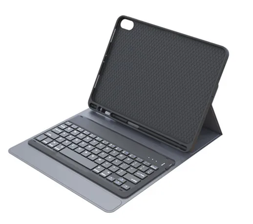 Keybooard Крышка для ipad pro 11 ДМ, bluetooth-клавиатура чехол с подставка для ручки интегрированный кожаный чехол для ipad pro 11 чехол