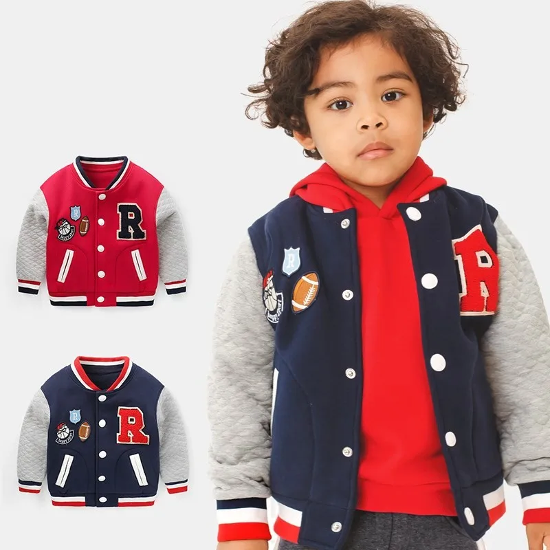 Пальто для маленьких мальчиков весна осень 2019 куртки куртка бомбер детская