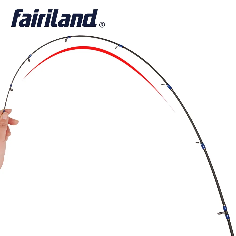 Рыболовная удочка Fairiland 6 ƍ' для заброса приманки высокоуглеродистая ловли