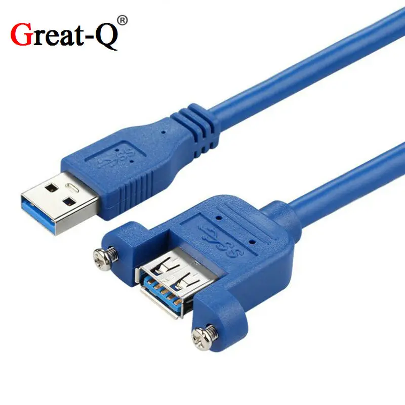 

Кабель-удлинитель Great-Q USB A 3,0 «штырь-гнездо»