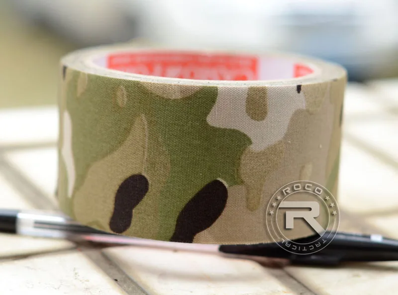 ROCOTACTICAL сp MultiCam камуфляж клейкая лента для страйкбола охота рыбалка камуфляж винтовка обертывание 10 м Пылезащитная камуфляжная ткань клейкая лента