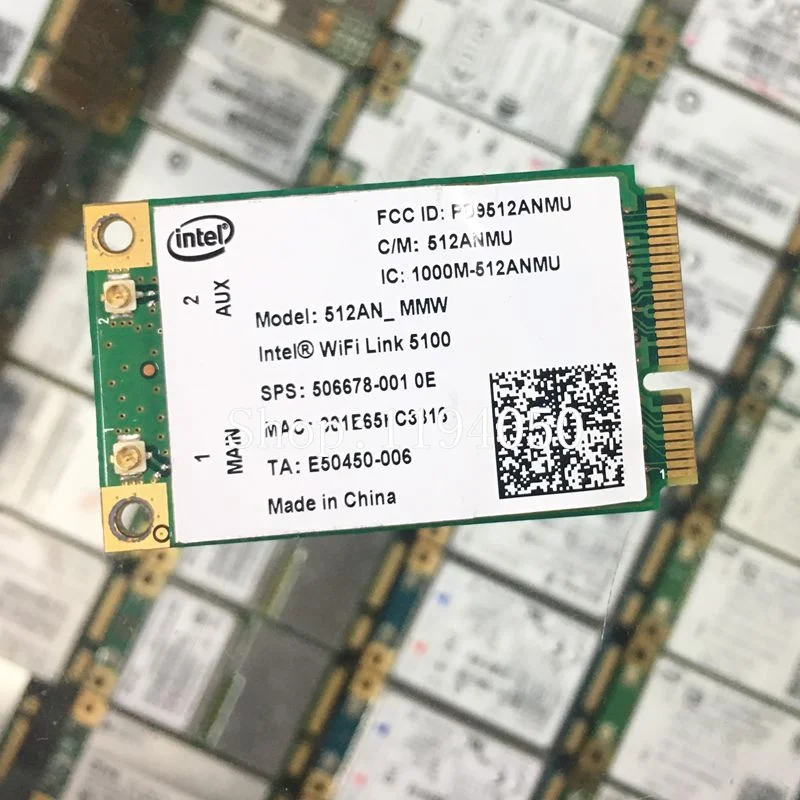 Для HP Intel 512AN_MMW 5100 AGN 300 Мбит/с Беспроводная Wi Fi Link Mini PCI E карта 802.11a/b/g/n 2 4 ГГц 5 SPS 480985