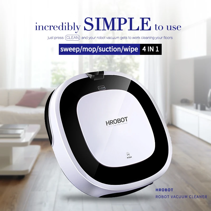 IDTROBOT D5501 пылесос для уборки швабры робот вакуумной всасывания 3 в 1 бытовой