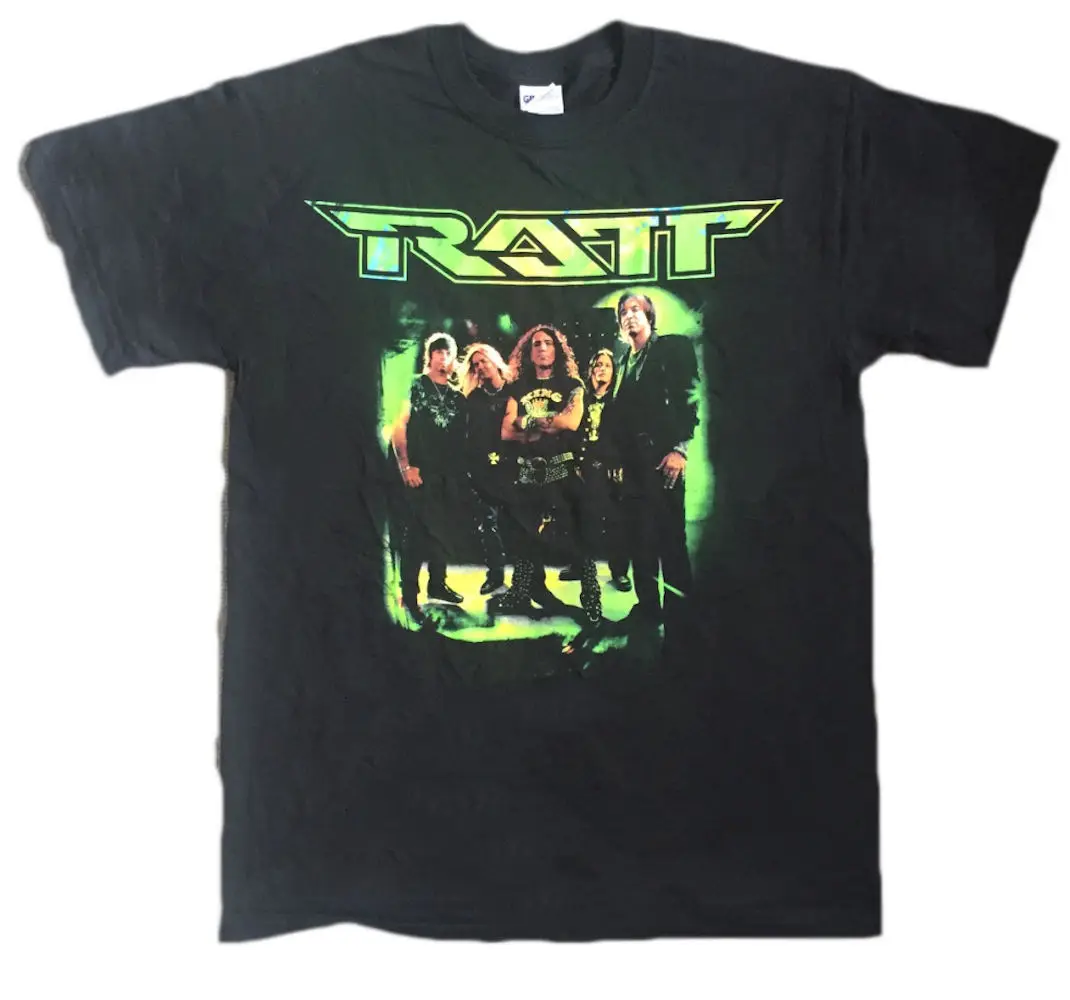 Ratt - Band Logo Official Mens T Shirt Brand Cotton Men Clothing Male Slim Fit T-Shirt Clothes Summer 2018 | Мужская одежда
