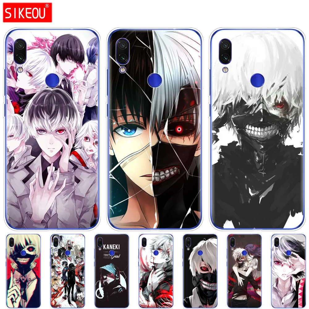 Чехол для Redmi 6a 6 Pro чехол Xiaomi Note 7 Go Mi 9 SE Anime Tokyo Ghoul Kaneki Ken|Бамперы| |