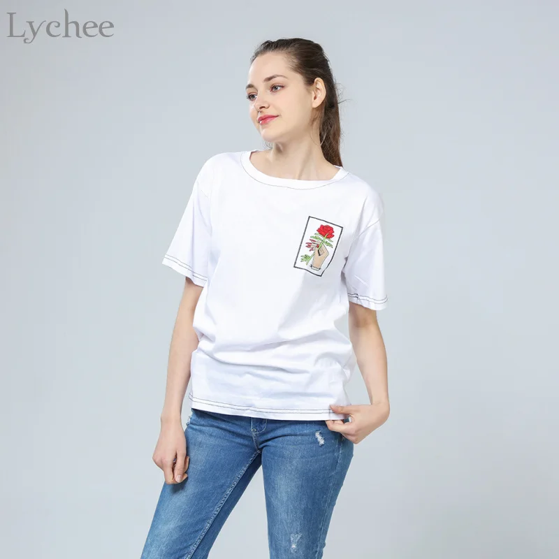 Lychee Тканевая обувь в стиле Харадзюку В винтажном С принтом Корейском Стиль