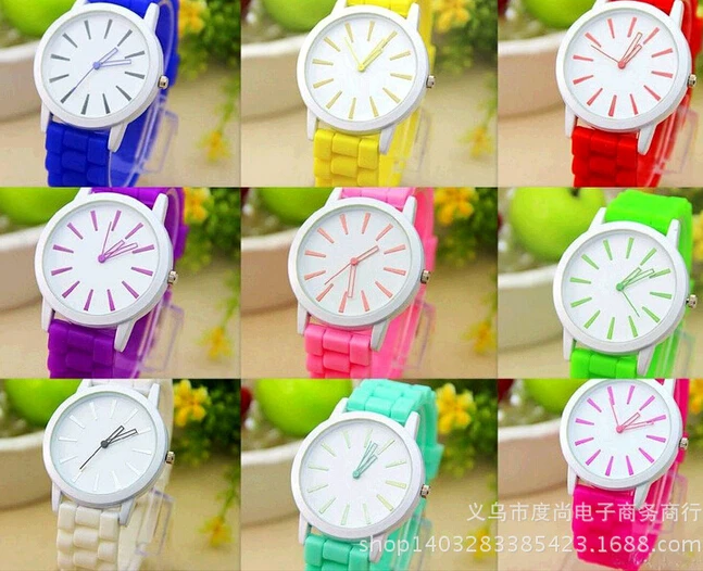

Mens watch 10 colors quartz 1pcs/lot Rubber leather mens wristwatch low wholesale 1 price free shipping fashion womens new brand
