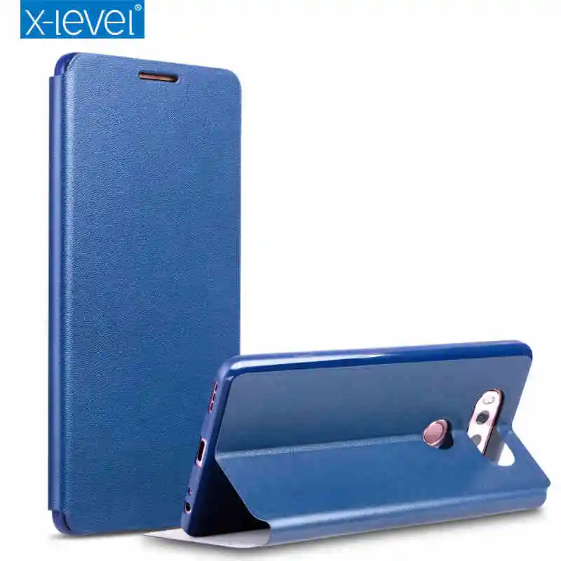 X-Level Бизнес Стиль из искусственной кожи флип чехол для телефона для LG G6 роскошный чехол с подставкой Чехол из тонкой кожи для LG G6/G5 чехол для телефона