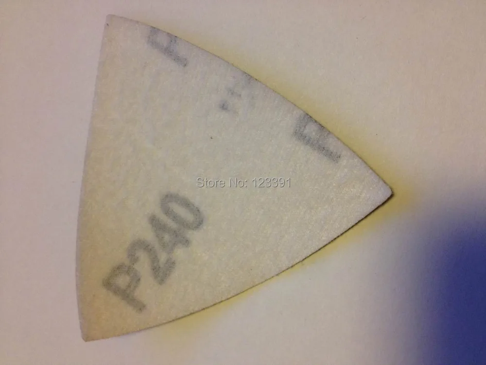 Бесплатная доставка 20 шт. в наборе треугольная наждачная бумага зернистость 120 #