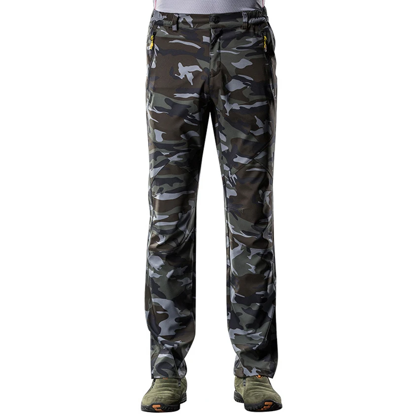 Мужские и женские летние быстросохнущие Брюки Softshell уличные водонепроницаемые