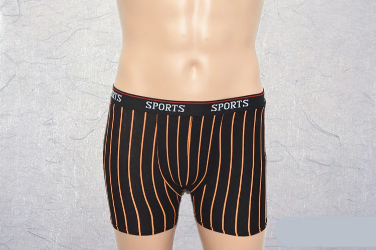 new Fashion High quality men underwear Man's brand Boxers shorts cotton stripe sports Trunks homens Cueca calzoncillos | Мужская