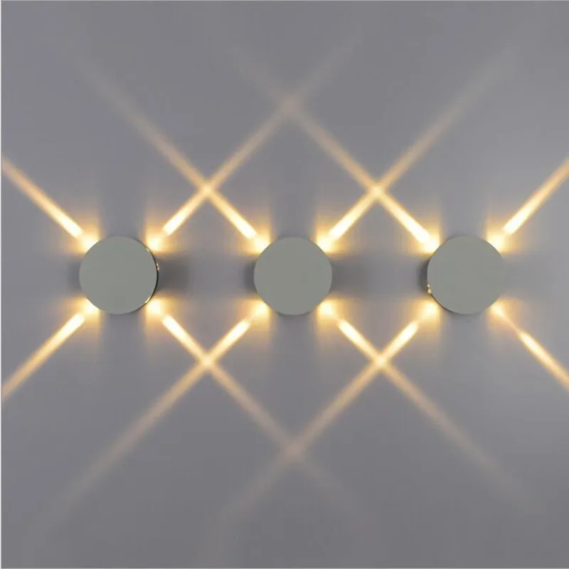 4 узкий Точечный светильник s светодиодный настенный эффект ing Круглый диаметр