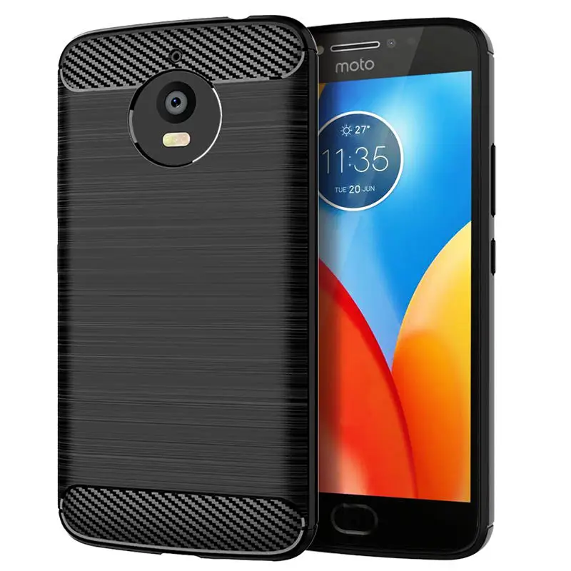 Чехол для Motorola Moto E4 Plus силиконовая Мягкая задняя крышка чехол телефона 4-го