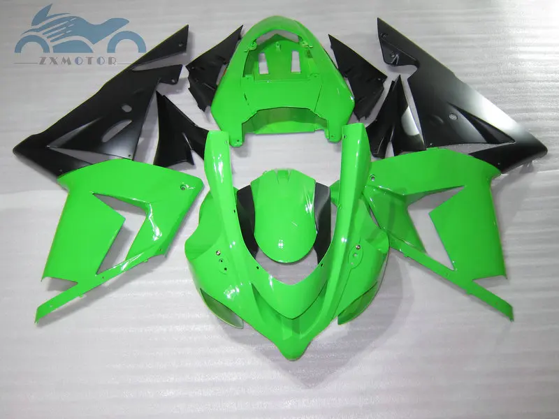 

Комплекты обтекателей для мотоциклов Kawasaki Ninja ZX-10R, 2004, 2005, цвет зеленый, 04 05 ZX10R