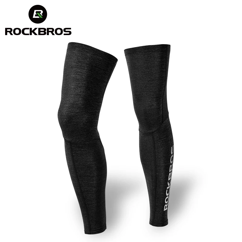 ROCKBROS, ледяной шелк, лайкра, велосипедные гетры, анти-УФ, солнцезащитные гетры, гетры, дышащие, высокая эластичность, спортивные мужские Леггинсы