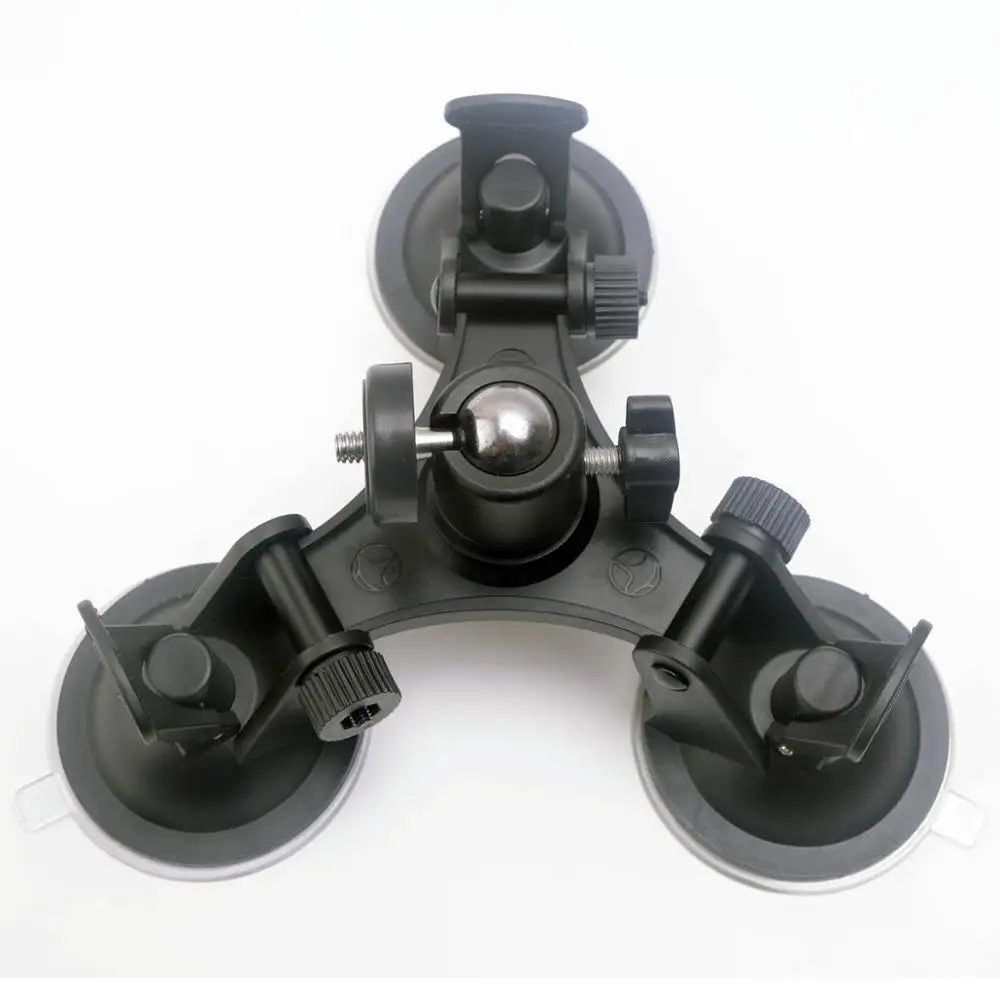Angle Bracket of Low Automobile Board with Triangular 7cm Suction Head for GOPRO Hero3/3+/4 Xiaoyi SLR camera | Электроника