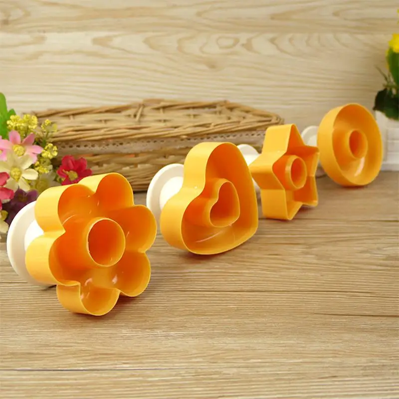 Кухня DIY Форма для выпечки пончиков Сердце Звезда цветок торт форма для выпечки печенье нож для пончиков формы для выпечки инструмент для выпечки