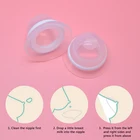 1 пара силиконовых зажимов для сосков корректор для сосков, плоские перевернутые зажимы для сосков, корректирующие зажимы Niplette, корректор