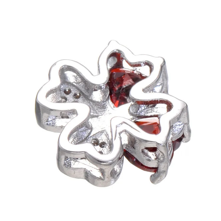 Flower Rhinestone European Style Charm Micro Pave Metal Crystal Spacer Beads For Bracelet DIY Original Jewelry Making | Украшения и