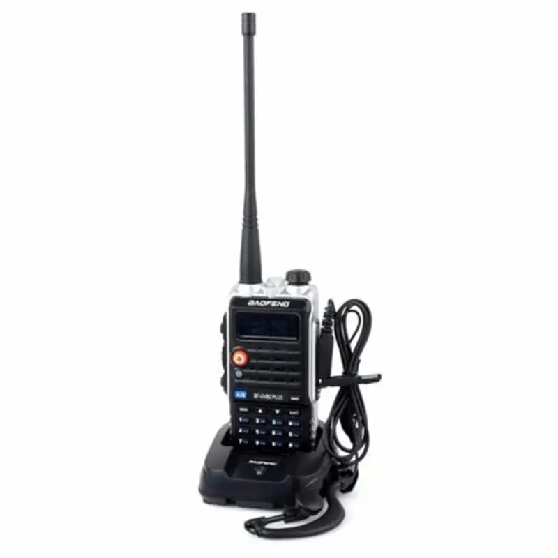 2 шт./лот СВЕТОДИОДНЫЙ Свет 4800 мАч батарея Bf-Uvb2 Baofeng Uvb2 Plus для WalkieTalkie радио Мобильный Comunicador высокой мощности Baofeng 8 Вт - Цвет: sliver