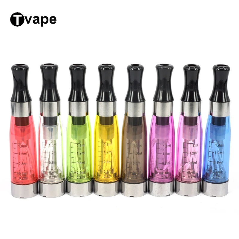 Атомайзер Tvape Ego CE4 клиромайзер 1 6 мл бак для эго т Evod Vape Pen 510 нитки электронная